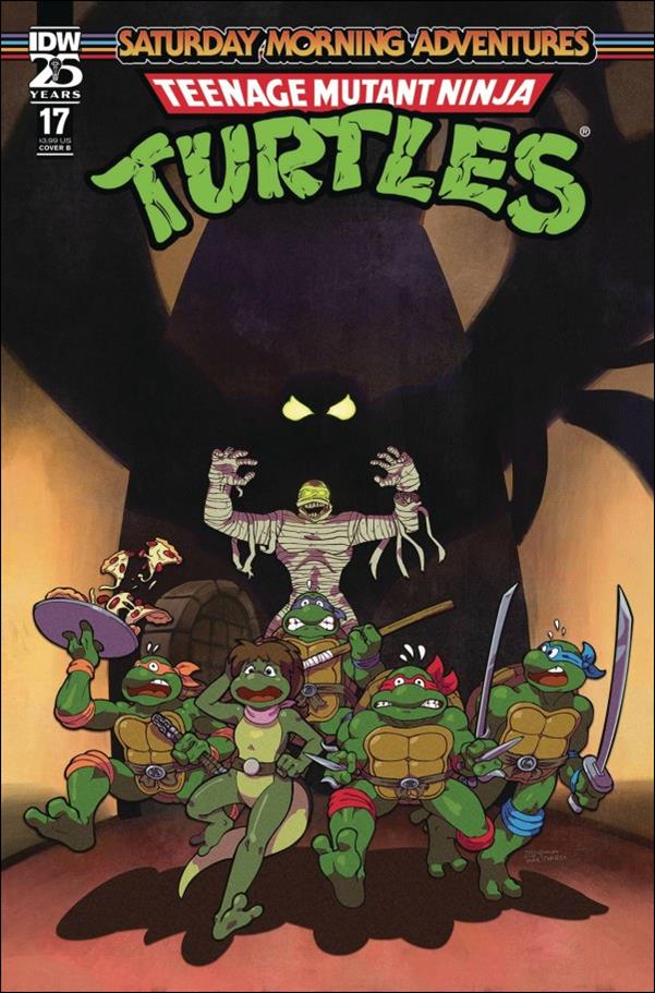 Teenage Mutant Ninja Turtles: Saturday Morning Adventures Continued issue 17-B Mauro Fonseca Cover