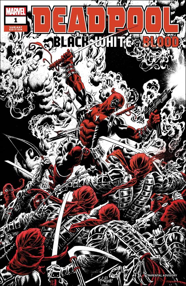 Deadpool: Black, White & Blood issue 1-B Kyle Hotz Cover