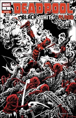 Deadpool: Black, White & Blood issue 1-B Kyle Hotz Cover