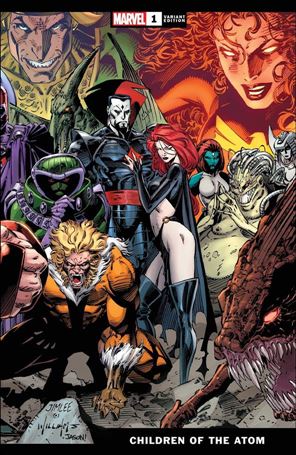 Children of the Atom issue 1-E Jim Lee 1:100 Wraparound Hidden Gem Cover