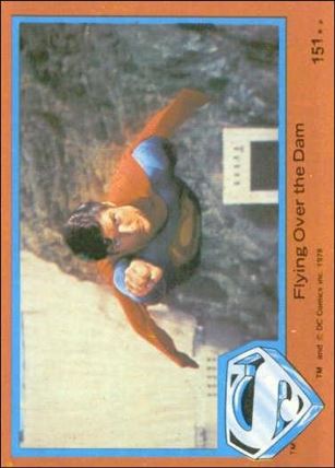 Superman (Movie) Series 2 (Base Set) card 151 Flying Over the Dam