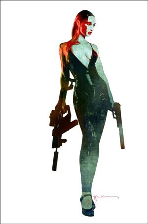 Gun Honey issue 1-F Bill Sienkiewicz 1:10 Virgin Cover