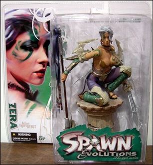 Spawn (Series 29) figure 6-B Zera (Repaint)