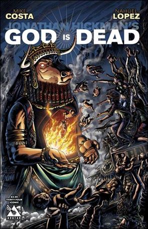 God is Dead issue 34-D Raulo Caceres Iconic Cover