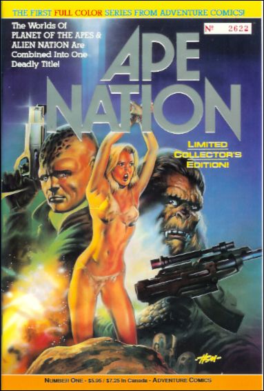 Ape Nation issue 1-B Deluxe Edition 1/8000