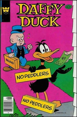 Daffy Duck issue 122-B Whitman Cover