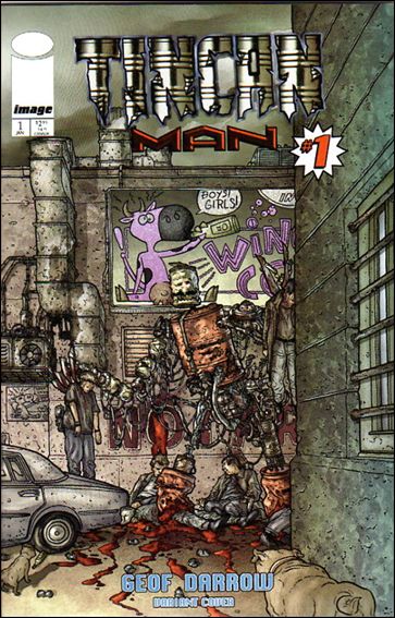 Tincan Man issue 1-B Geof Darrow Cover