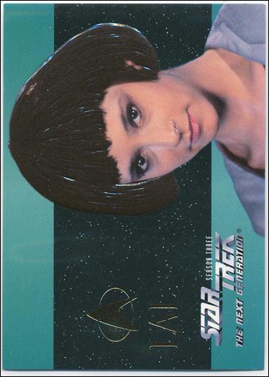 Star Trek: The Next Generation - The Episode Collection Season Three (Foil Embossed Subset) card S17 Lal