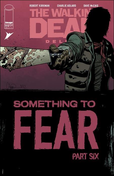 Walking Dead Deluxe issue 102-B Charlie Adlard Cardstock Cover