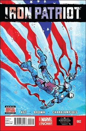 Iron Patriot issue 2 Garry Brown Cover