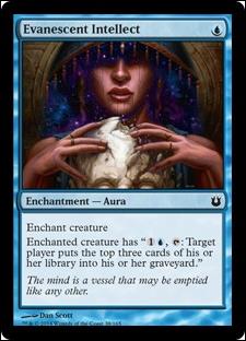 Magic the Gathering: Born of the Gods (Base Set) card 38 Evanescent Intellect