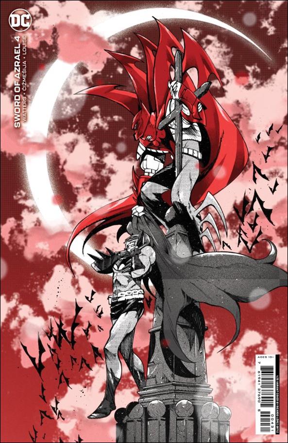 Sword of Azrael issue 4-C Ricardo Lopez Ortiz 1:25 Cardstock Cover