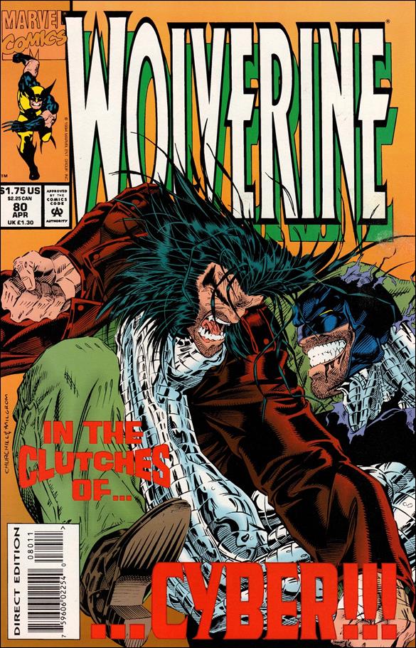 Wolverine 80 A, Apr 1994 Comic Book by Marvel