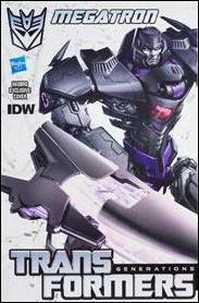 Transformers Spotlight: Megatron issue nn-F Hasbro Comic Pack Cover
