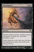 Magic the Gathering: Shadowmoor (Base Set) card 67 Gloomlance