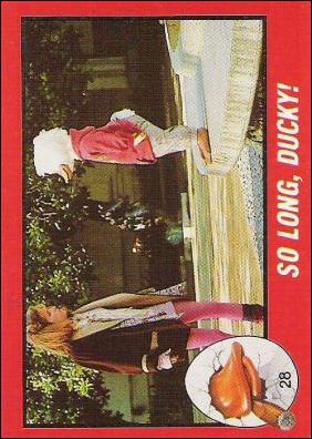 Howard the Duck (Movie) (Base Set) card 28 So Long, Ducky!