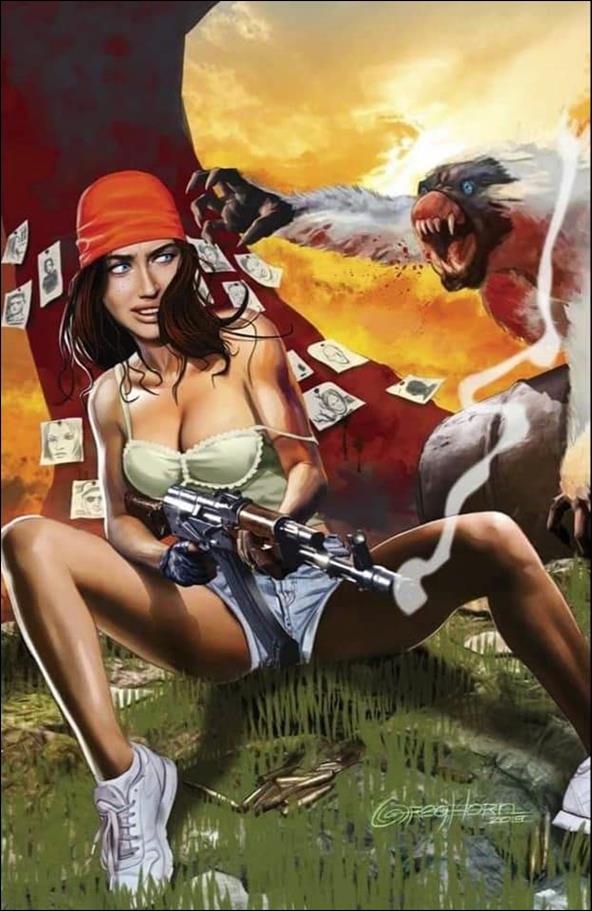 Gung-Ho (2019) issue 1-G Greg Horn Comic Kingdom of Canada Cover 1/200     