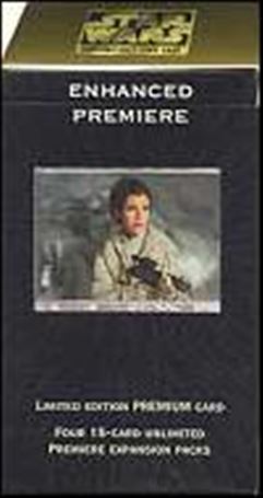 Star Wars: Enhanced Premiere card 1-E Sealed 