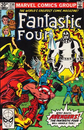 Fantastic Four (1961) issue 230-B UK Price Cover