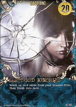 Resident Evil (Base Set) card AC-003 Shattered Memories