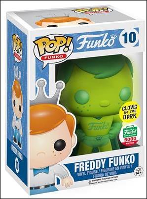 Pop! Funko - Freddy Funko figure 10 Freddy Funko (Superhero Green Gamma GITD) 1/5000