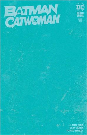 Batman/Catwoman issue 1-D Blank/Sketch Cover