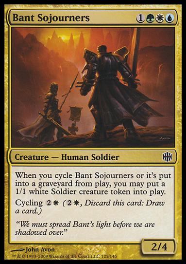 Magic The Gathering: Alara Reborn (Base Set) card 125 Bant Sojourners