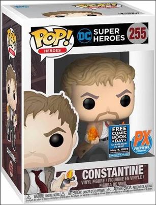 POP! Heroes figure 255 Constantine FCBD 2019 Previews Exclusive 1/20000
