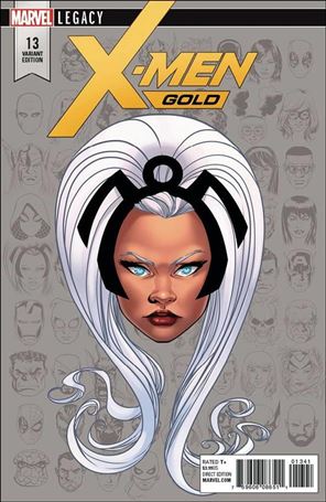 X-Men: Gold issue 13-E Mike McKone 1:10 Headshot Cover