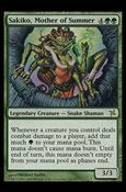 Magic the Gathering: Betrayers of Kamigawa (Base Set) card 141 Sakiko, Mother of Summer