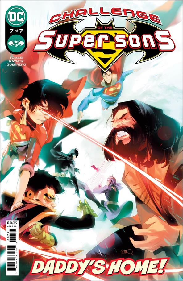 Challenge of the Super Sons issue 7 Simone Di Meo Cover