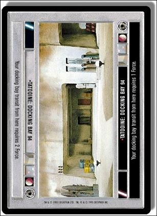 Star Wars: Premiere Limited (Base Set) card 125 Tatooine: Docking Bay 94