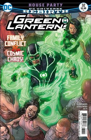 Green Lanterns issue 32 Tomeu Morey Cover