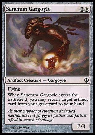 Magic the Gathering: Archenemy (Base Set) card 5 Sanctum Gargoyle