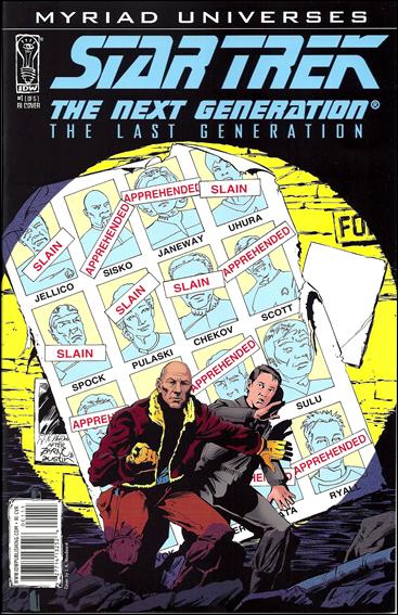 Star Trek: The Next Generation: The Last Generation issue 1-C J. K. Woodward Cover