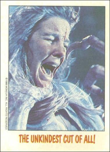 Fright Flicks (Base Set) card 48 "The unkindest cut of all!" 