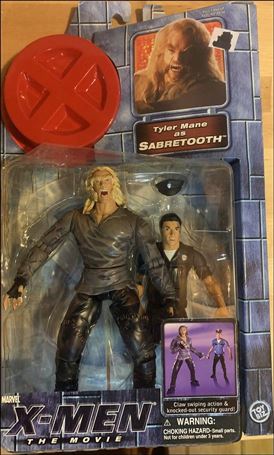 X-Men (Movie) figure 8-C Sabretooth (Blond Hair, Guard without Gun)