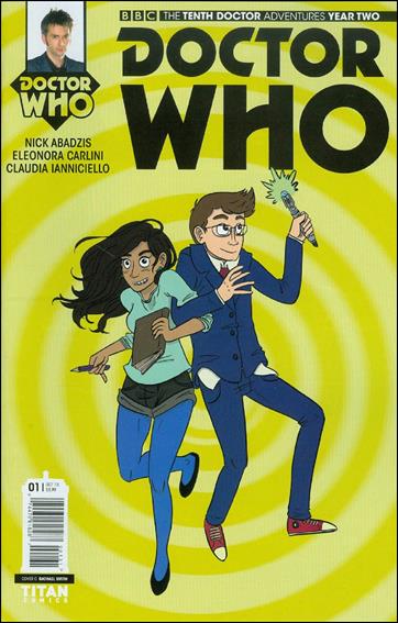 Doctor Who: The Tenth Doctor Year Two issue 1-E Rachael Smith 1:10 Cover