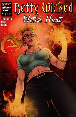Betty Wicked: Witch Hunt issue 1-B Luis VIII Cover
