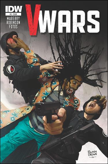 V-Wars issue 3 Ryan Brown Cover