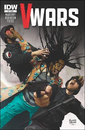 V-Wars issue 3 Ryan Brown Cover