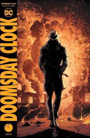 Doomsday Clock issue 4-B Gary Frank "Rorschach" Cover