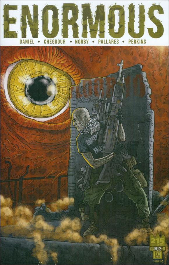 Enormous (2015) issue 2-B Valentin Ramon Cover