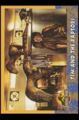 Jurassic Park (Base Set) card 58 Tim and the Raptors