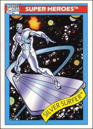 Marvel Universe: Series 1 (Base Set) card 32 Silver Surfer