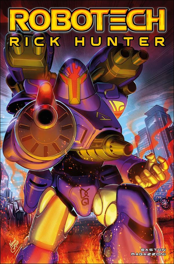 Robotech: Rick Hunter issue 4-C Nahuel Grego Cover