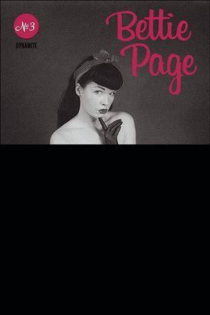 Bettie Page (2020) issue 3-F Pollybagged Nude Photo Cover