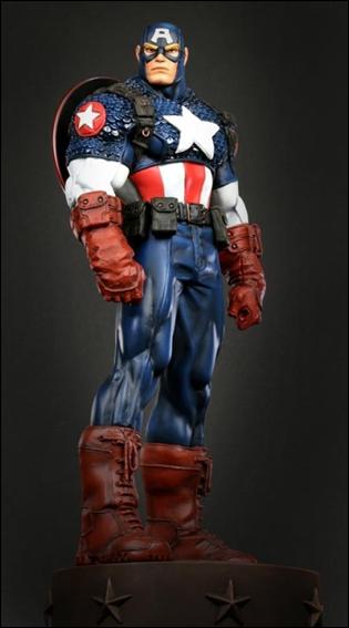 Marvel Statues (Bowen) item 197 Ultimate Captain America 1/500