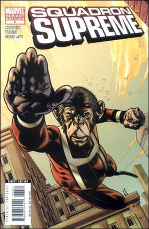 Squadron Supreme (2008) issue 3-B Marvel Apes 1:10 Cover