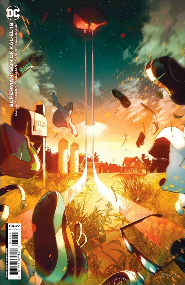Superman: Son of Kal-El issue 18-B Simone Di Meo Cardstock Cover